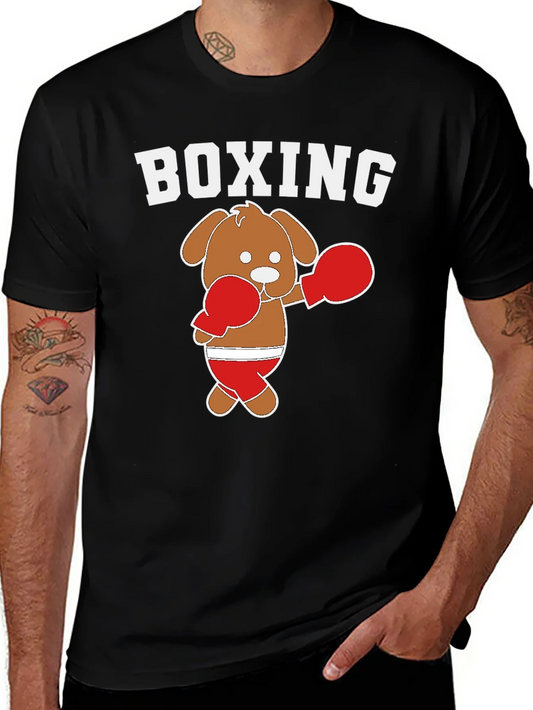 Rebbecca Boxing Dog Graphic Tee