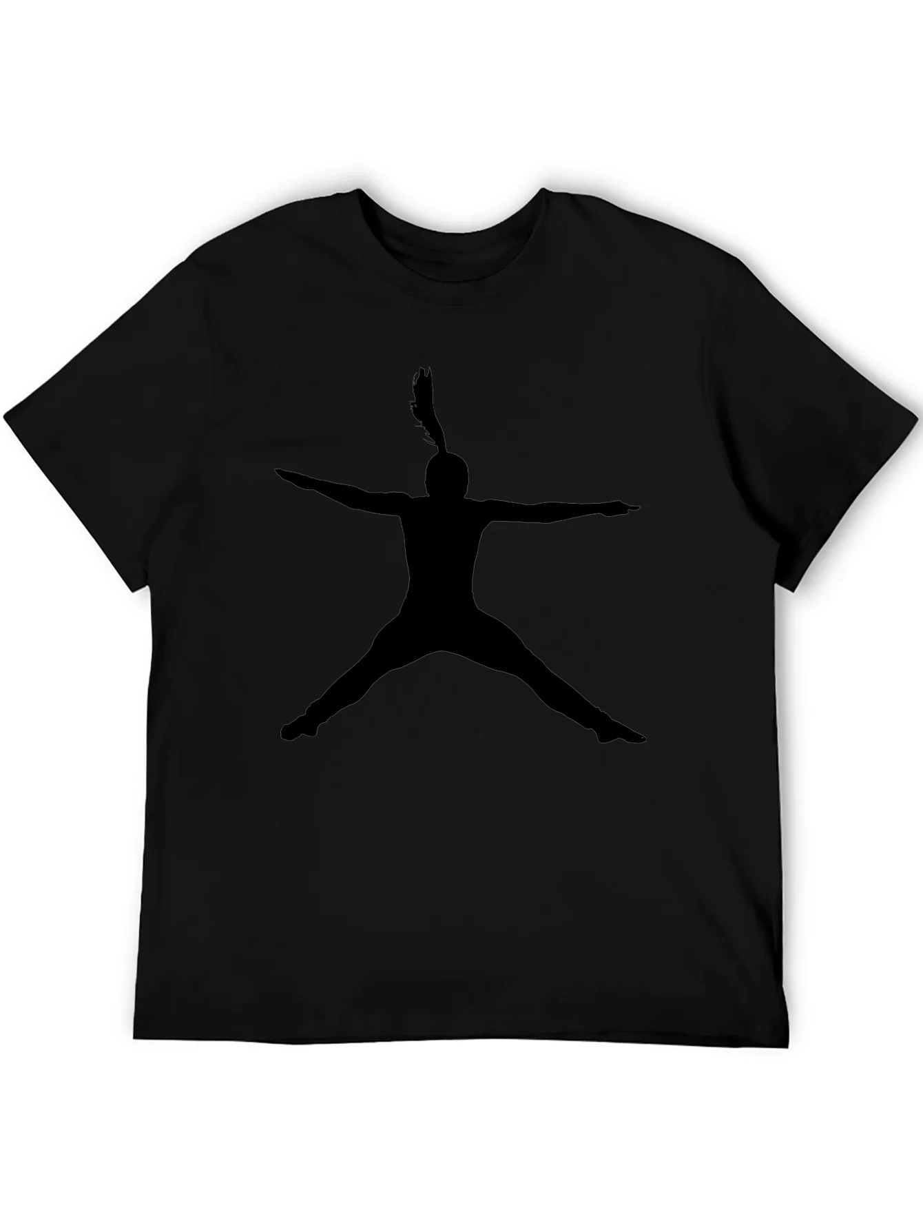 Rebbecca Silhouette Dancer Tee - Black Graphic T-Shirt