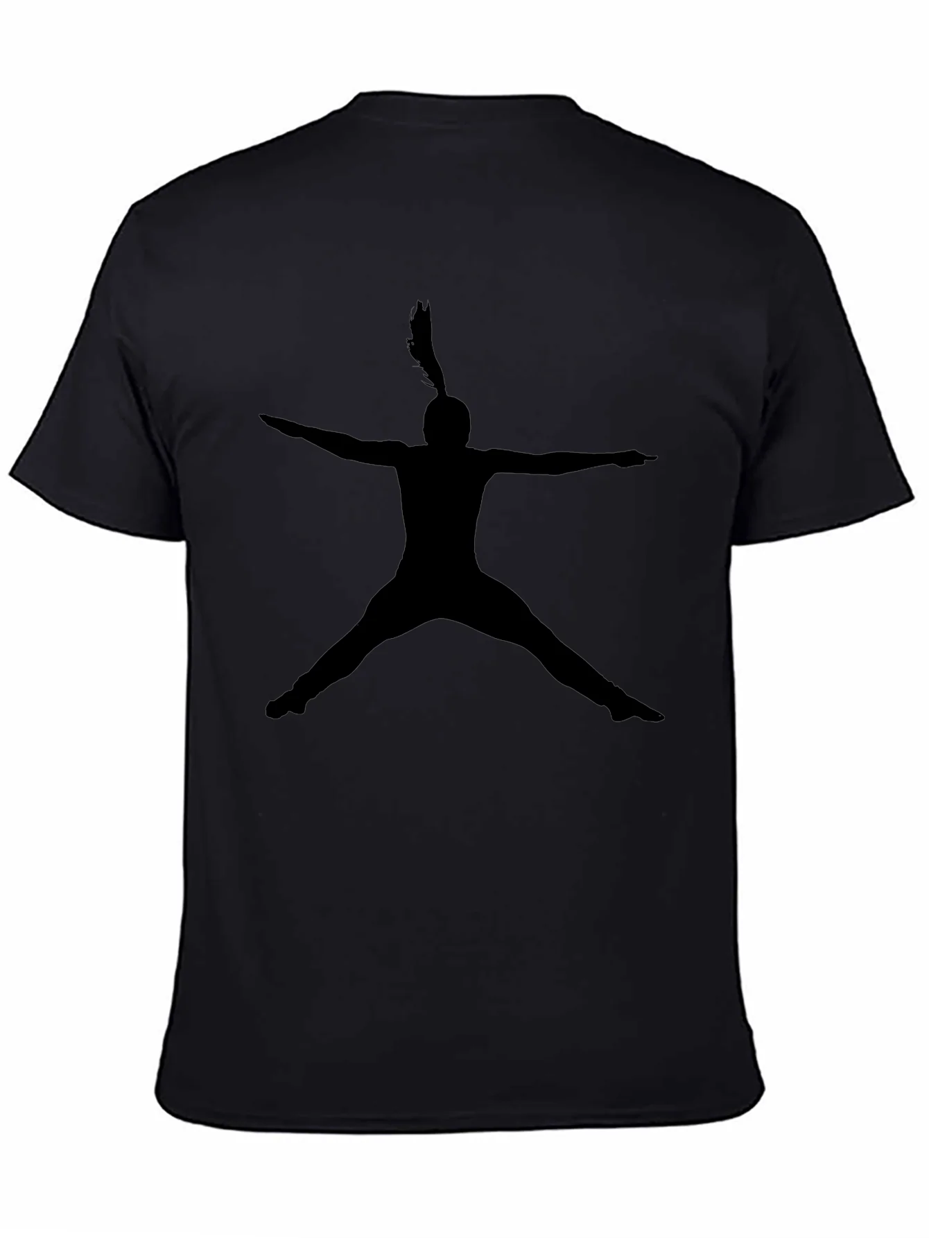 Rebbecca Silhouette Dancer Tee - Black Graphic T-Shirt