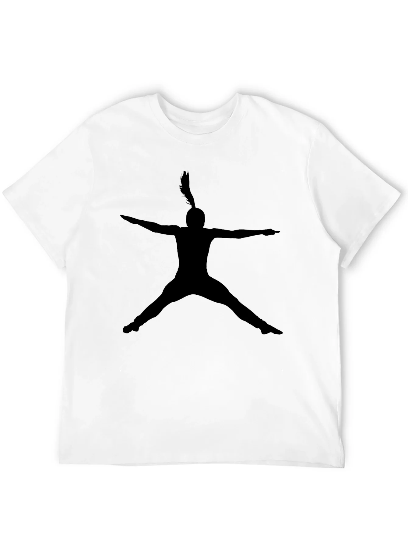 Rebbecca Silhouette Dancer Tee - Black Graphic T-Shirt