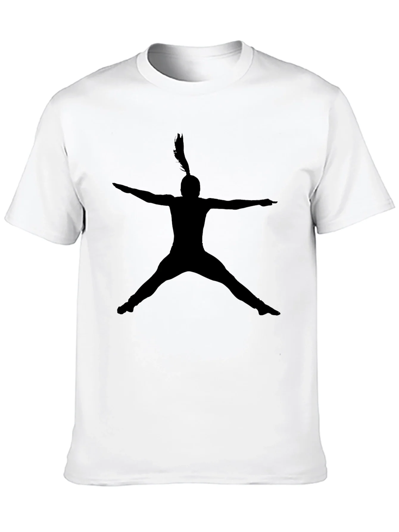 Rebbecca Silhouette Dancer Tee - Black Graphic T-Shirt