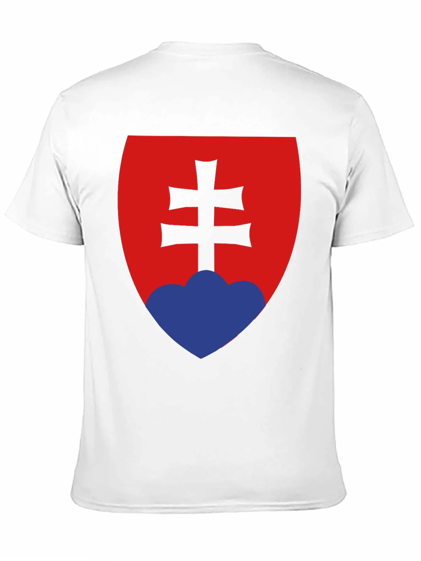 Camiseta Negra con Escudo de Eslovaquia
