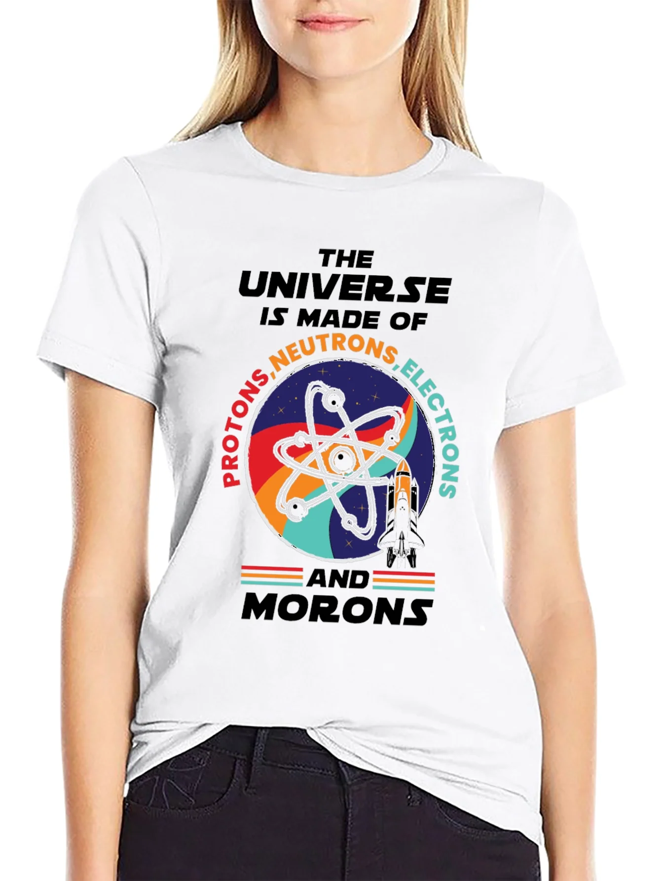 Rebbecca The Universe T-Shirt Funny Science Tee