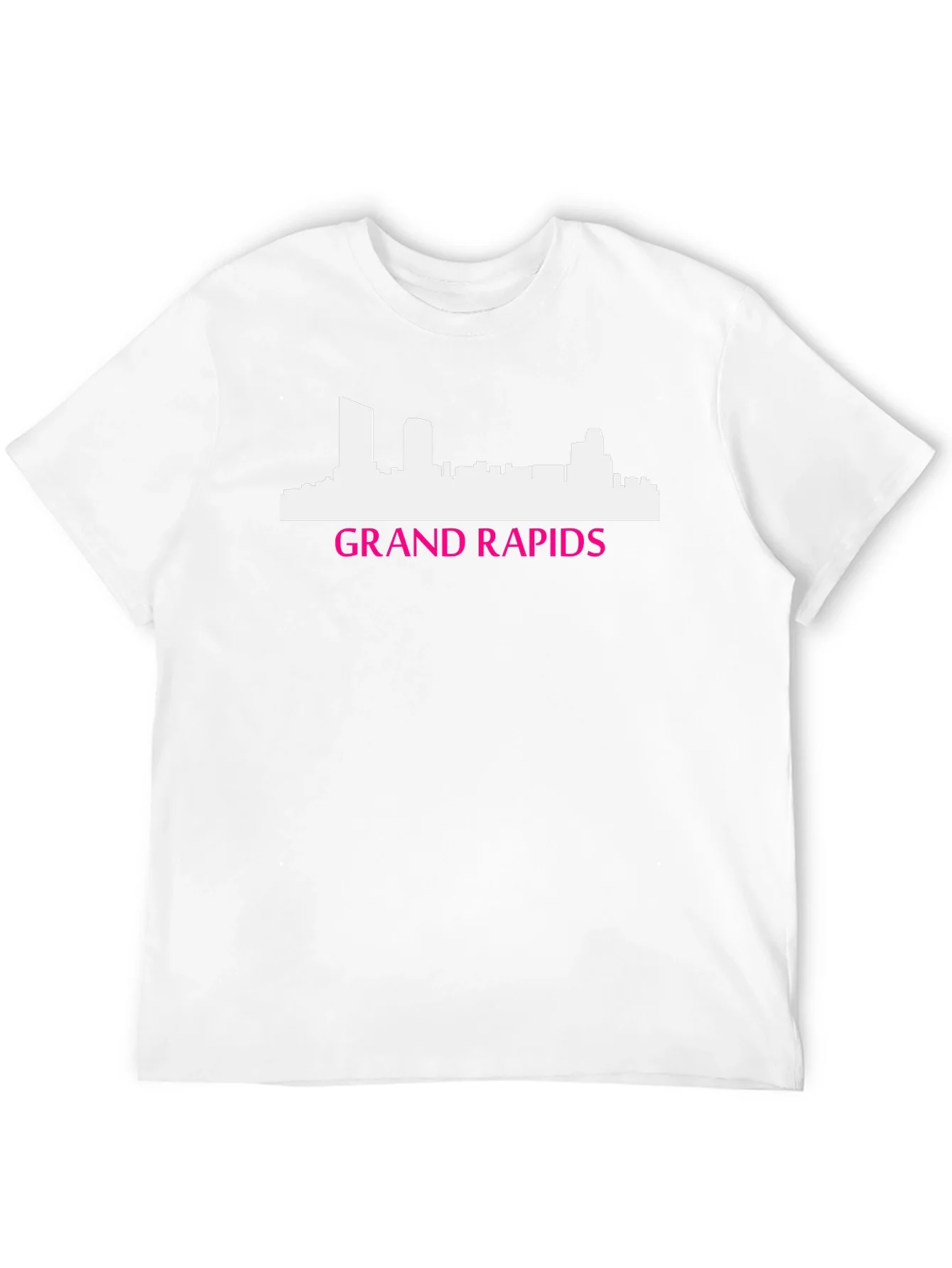 Camiseta Negra Grand Rapids Skyline