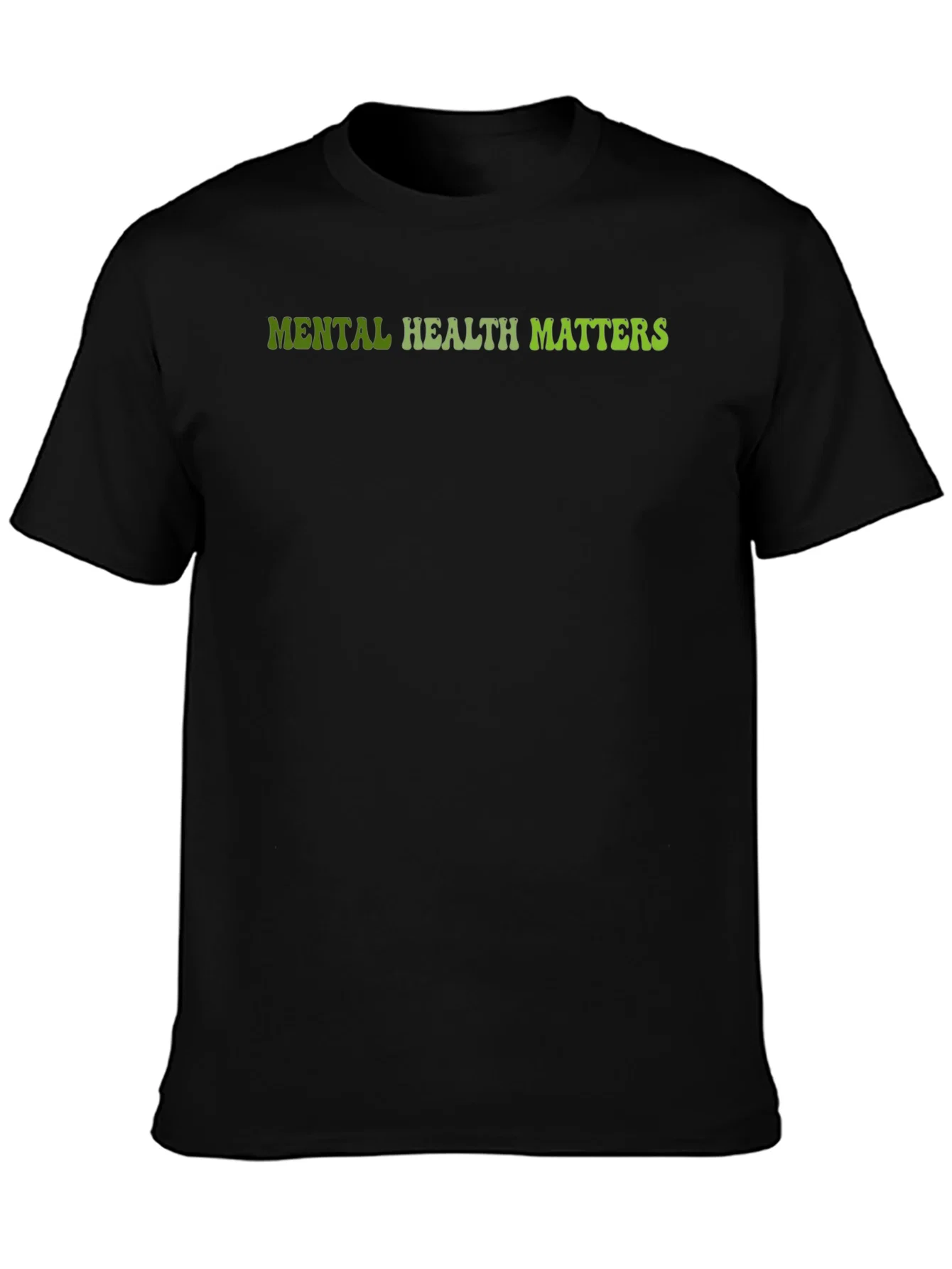 Rebbecca Mental Health Matters Black Graphic Tee