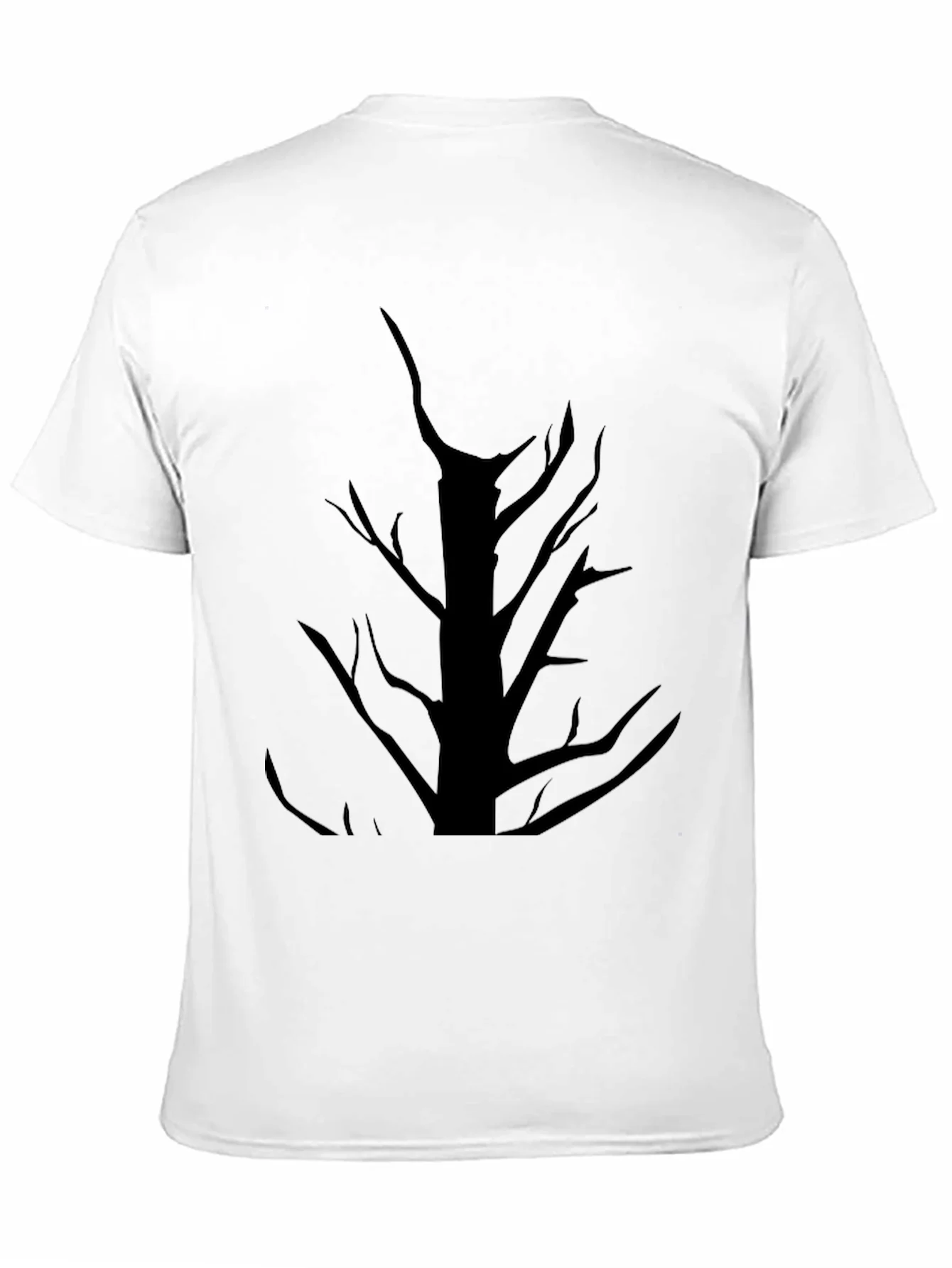 Rebbecca Mens Black Tree Graphic T-Shirt