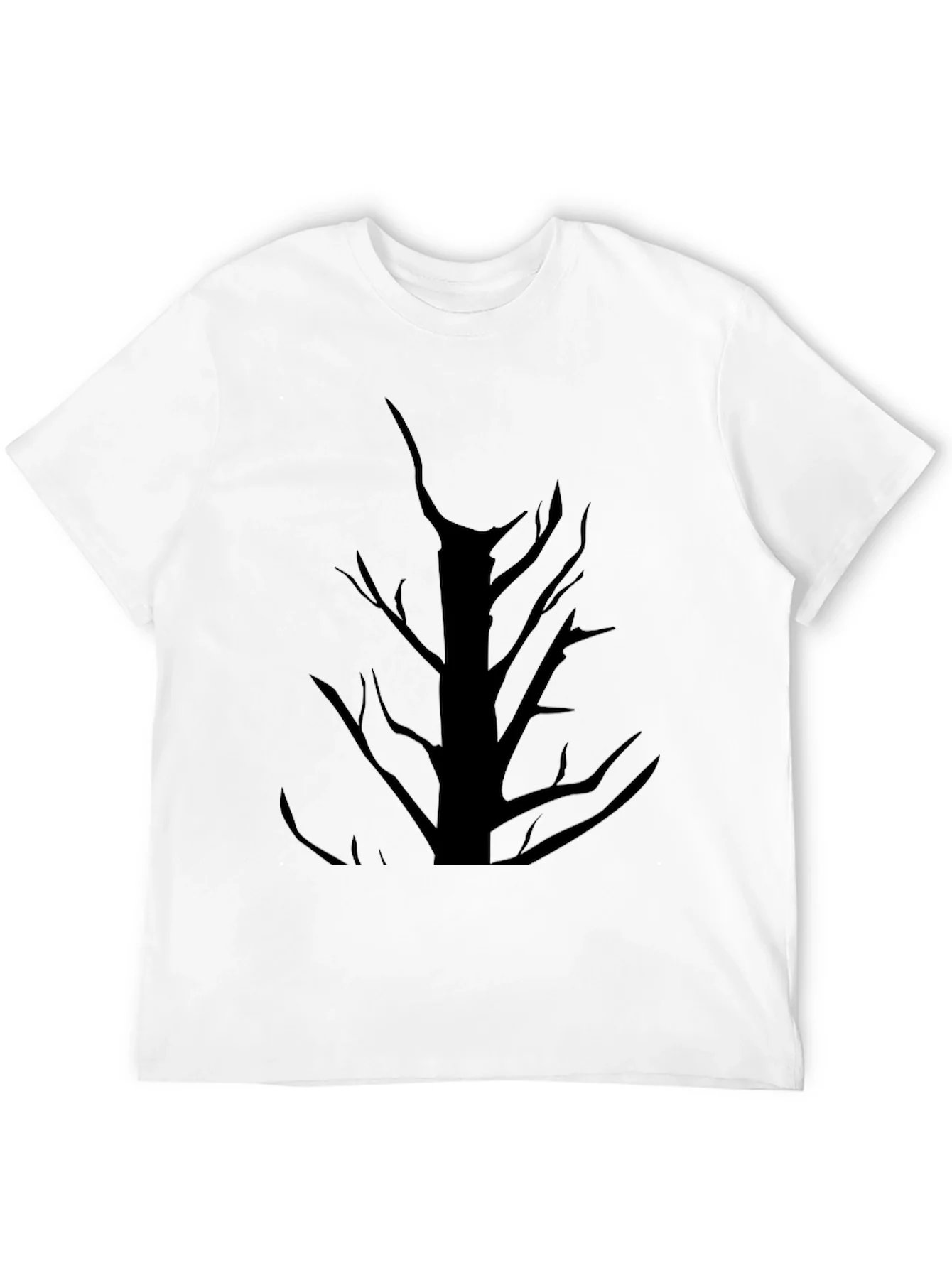 Rebbecca Mens Black Tree Graphic T-Shirt