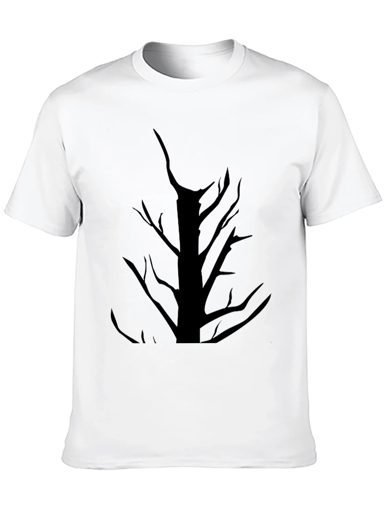 Rebbecca Mens Black Tree Graphic T-Shirt