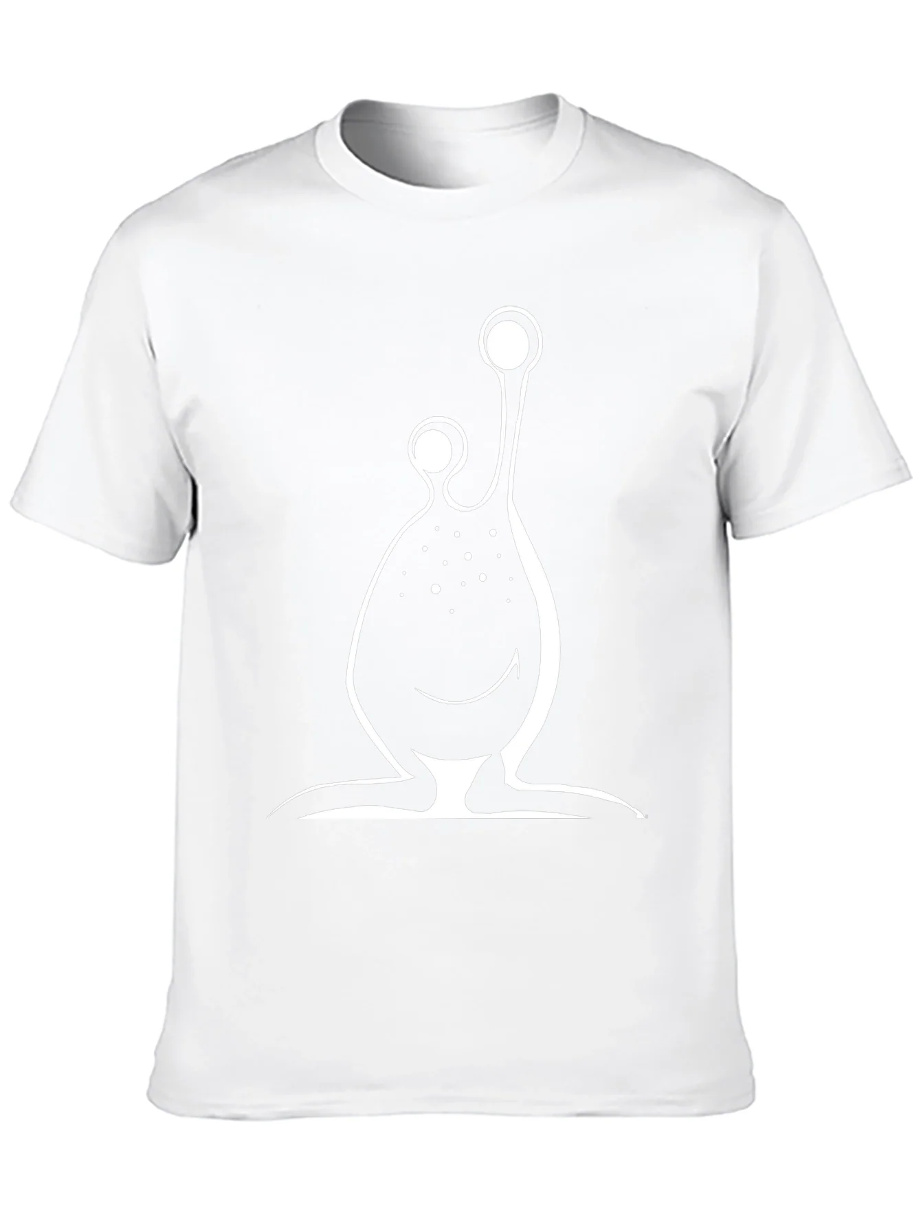 Rebbecca Mens Black T-Shirt with Alien Design