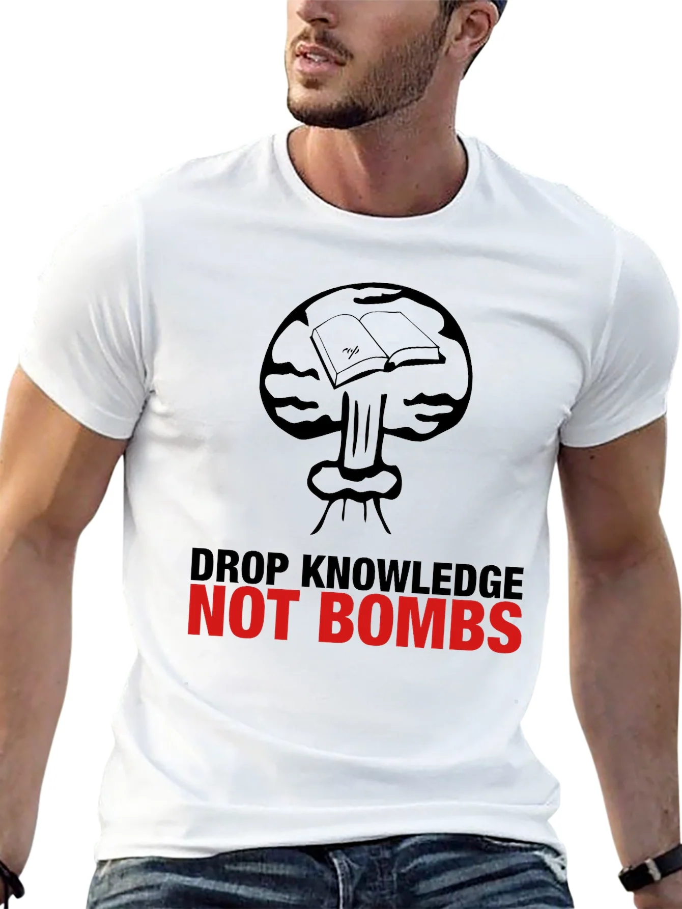 Rebbecca Knowledge Not Bombs Graphic Tee