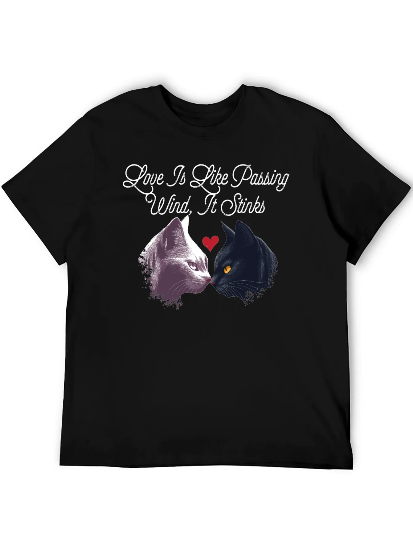 Rebbecca Love Stinks T-Shirt Funny Cat Tee