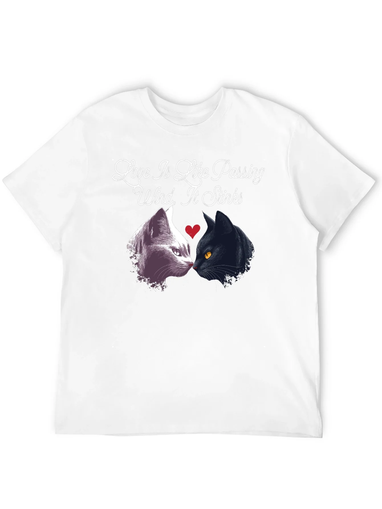 Rebbecca Love Stinks T-Shirt Funny Cat Tee