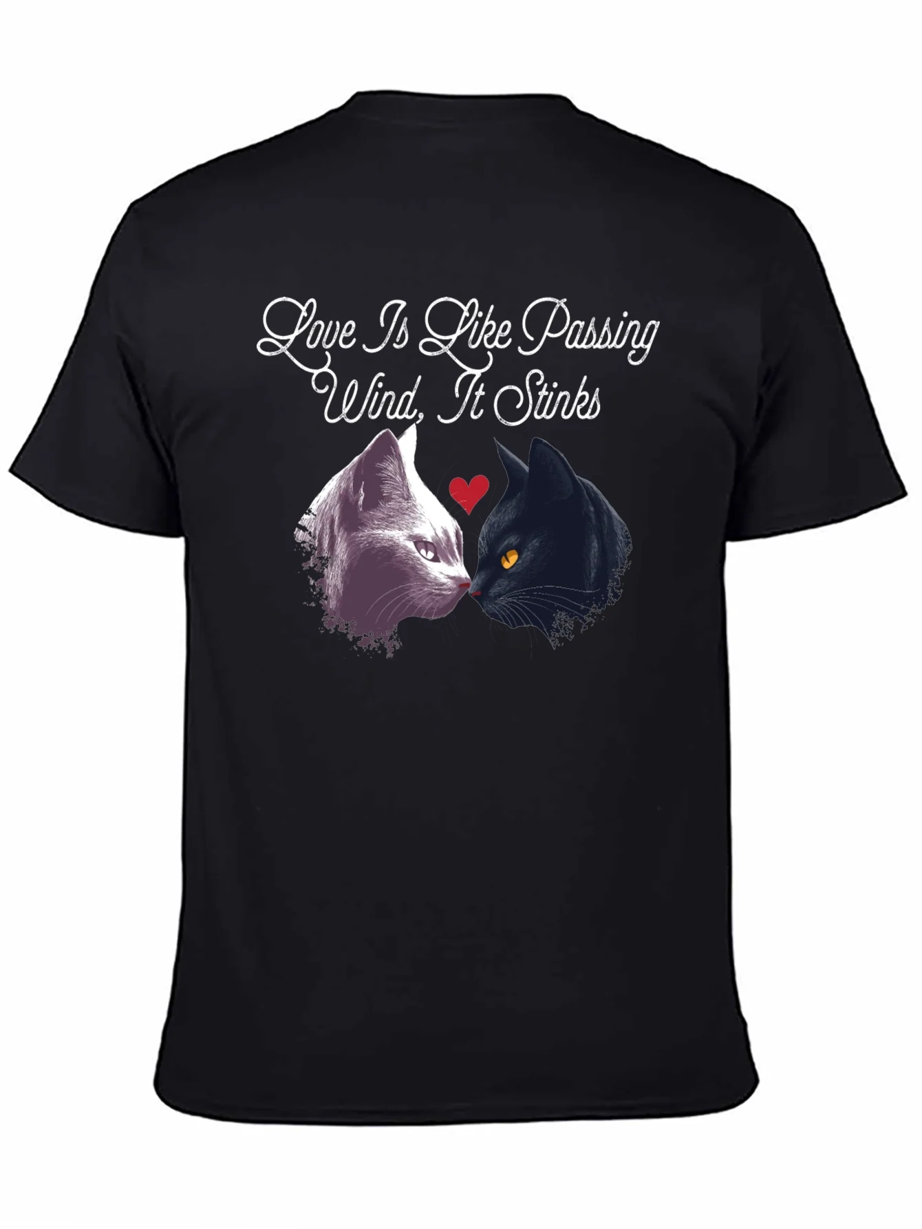 Rebbecca Love Stinks T-Shirt Funny Cat Tee