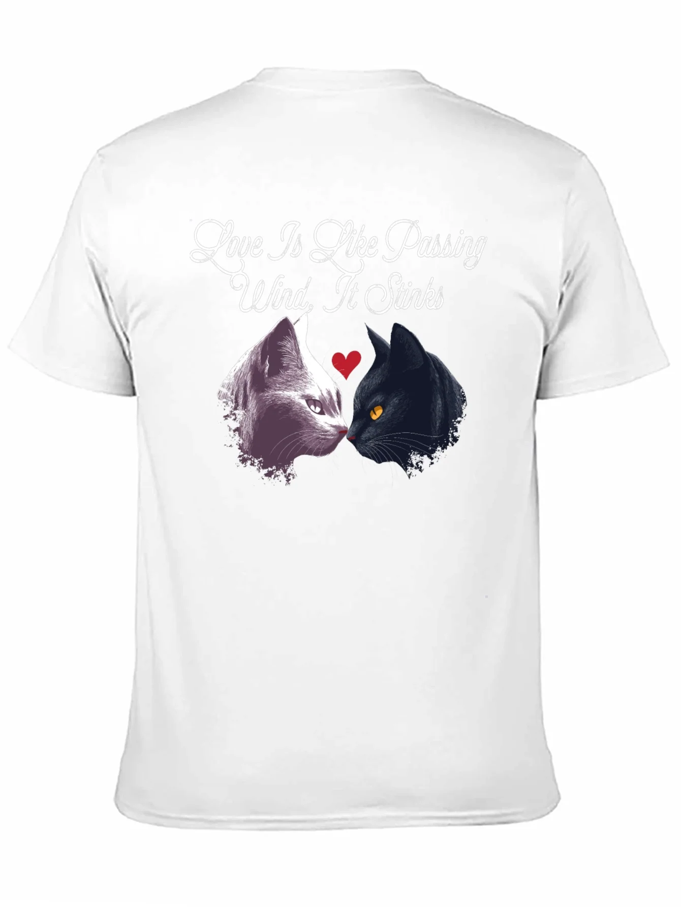 Rebbecca Love Stinks T-Shirt Funny Cat Tee