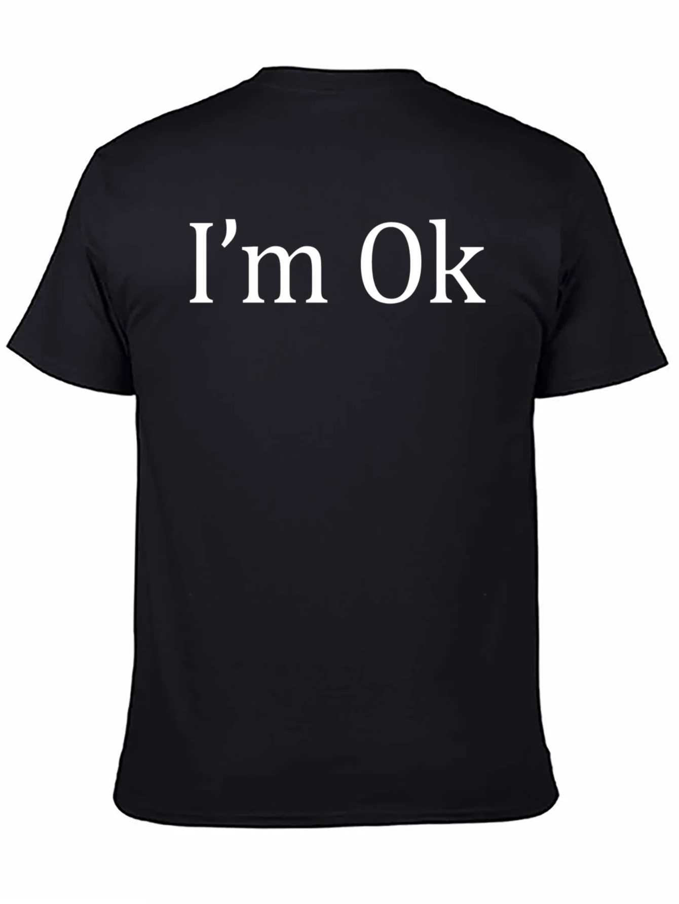 Rebbecca Im Ok T-Shirt - Funny Sarcastic Graphic Tee