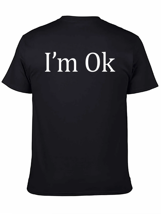 Rebbecca Im Ok T-Shirt - Funny Sarcastic Graphic Tee
