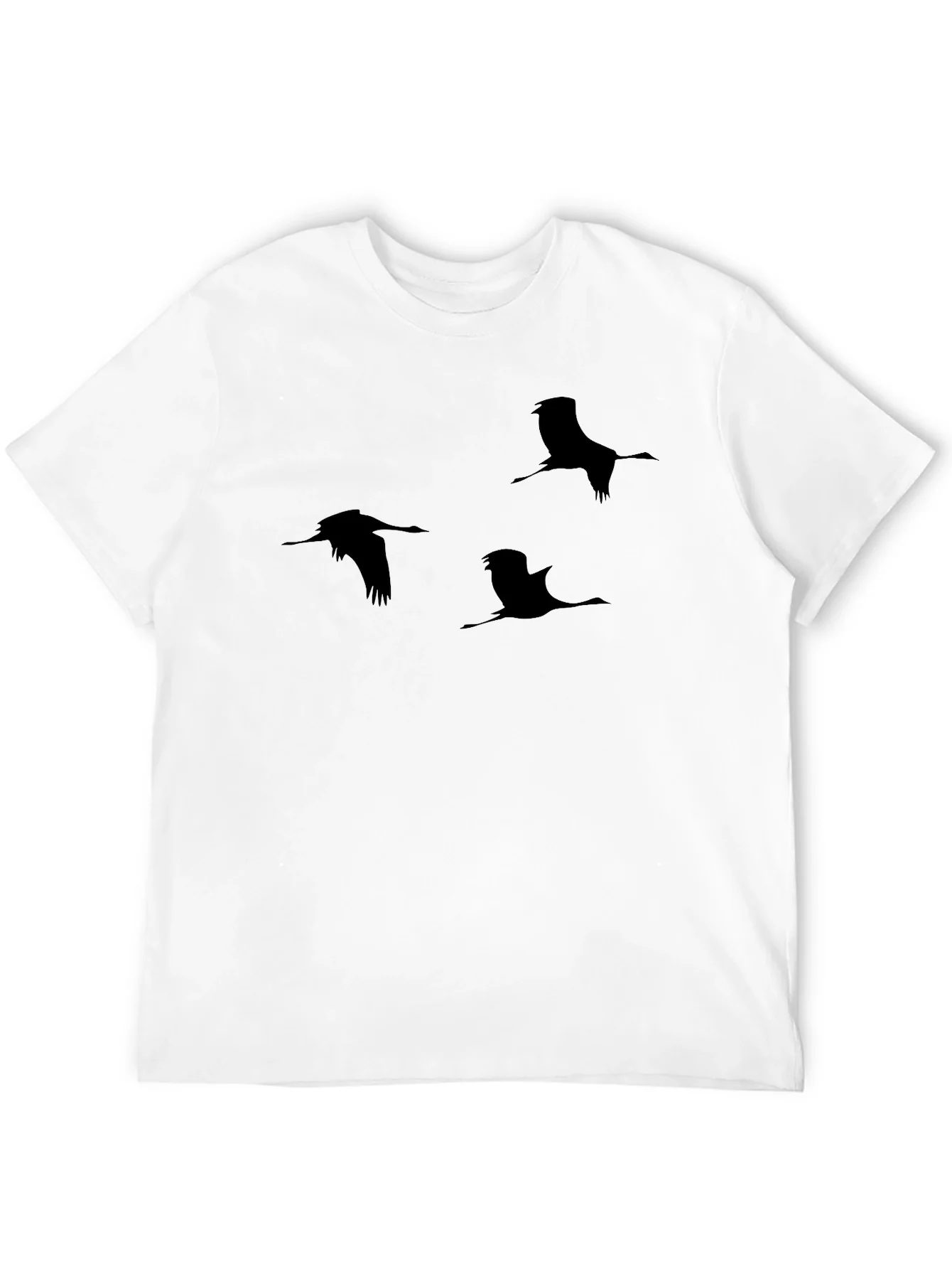 Rebbecca Black Crane Silhouette T-Shirt
