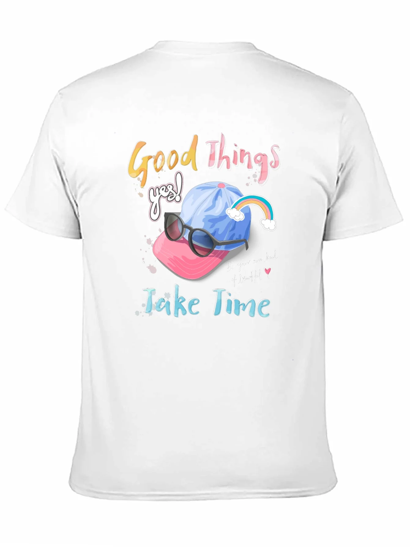 Rebbecca Good Things Take Time Graphic Tee