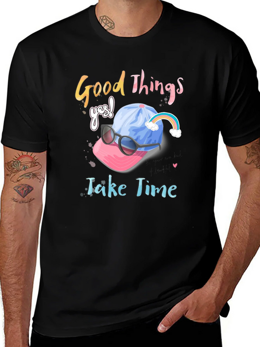 Rebbecca Good Things Take Time Graphic Tee