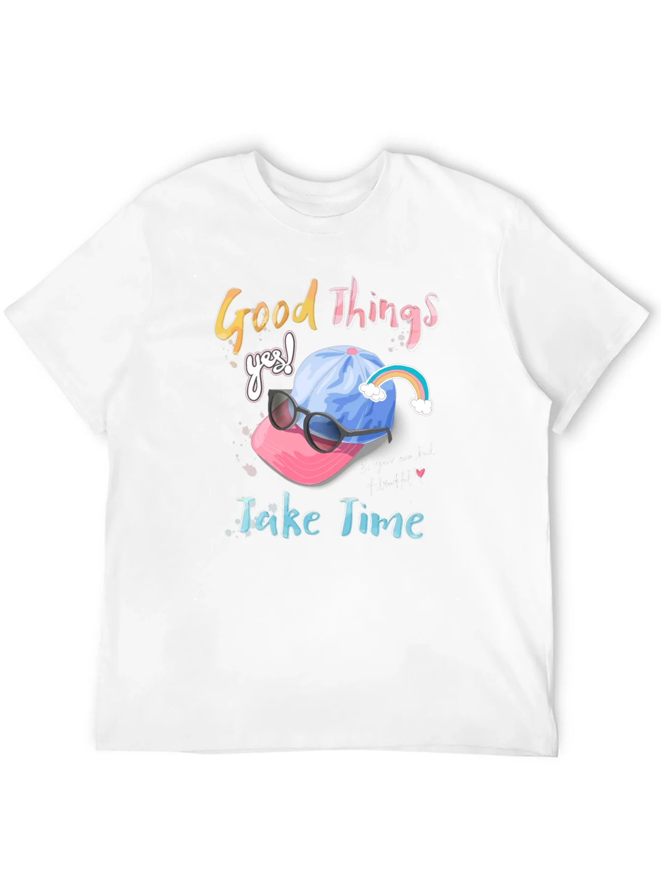 Rebbecca Good Things Take Time Graphic Tee