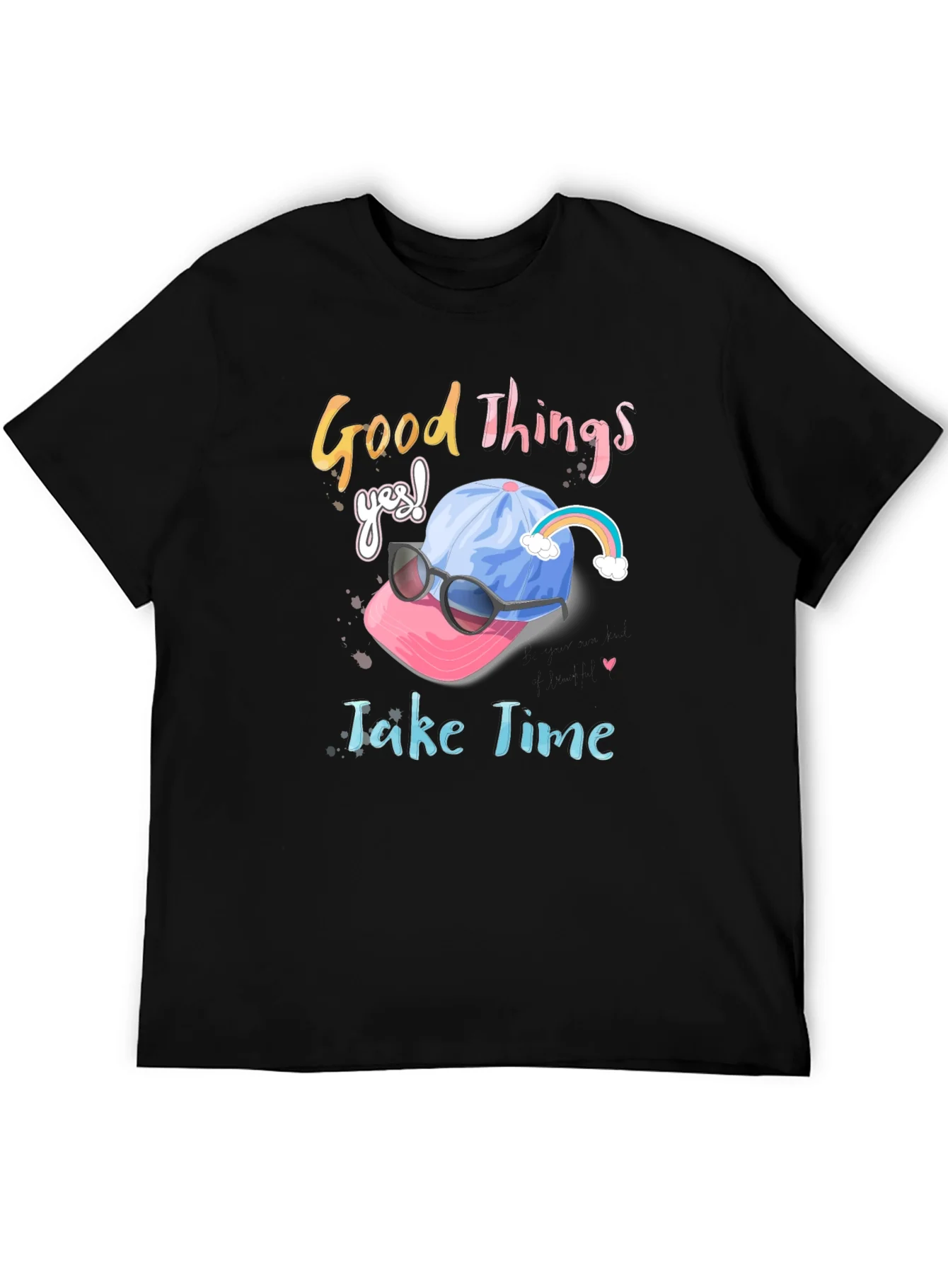 Rebbecca Good Things Take Time Graphic Tee