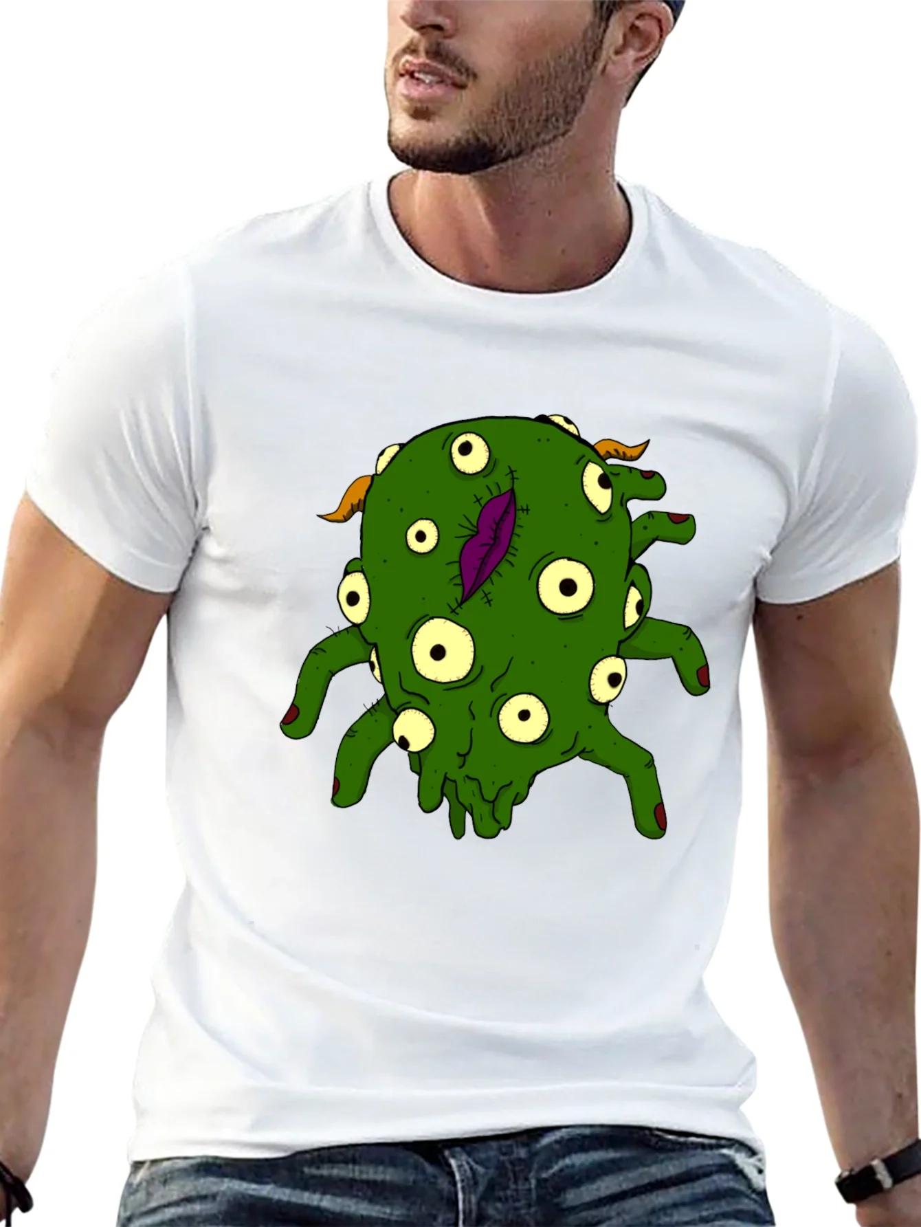 Rebbecca Eye-Catching Creature Graphic T-Shirt