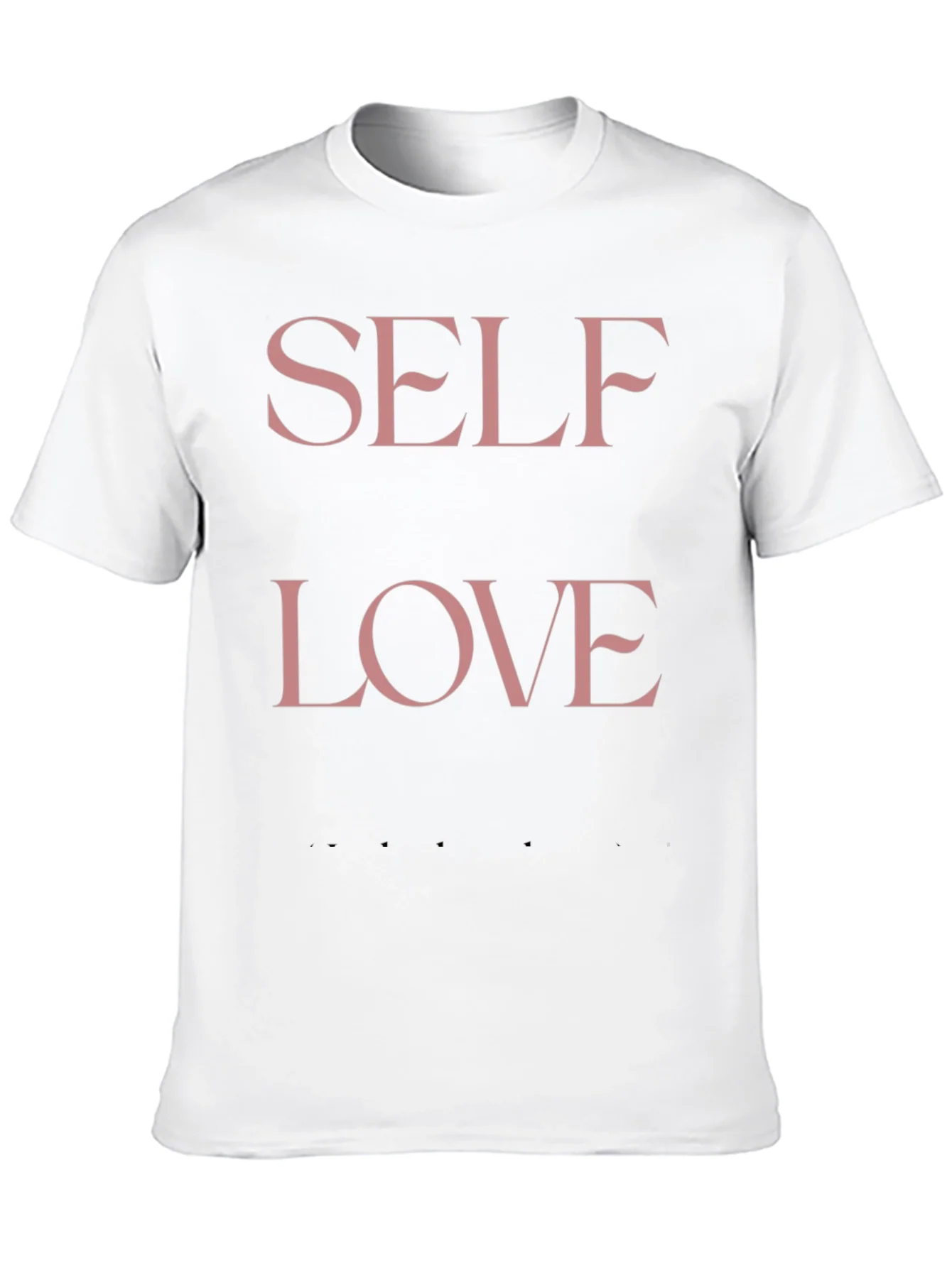 Rebbecca Self Love Graphic Tee - Black T-Shirt