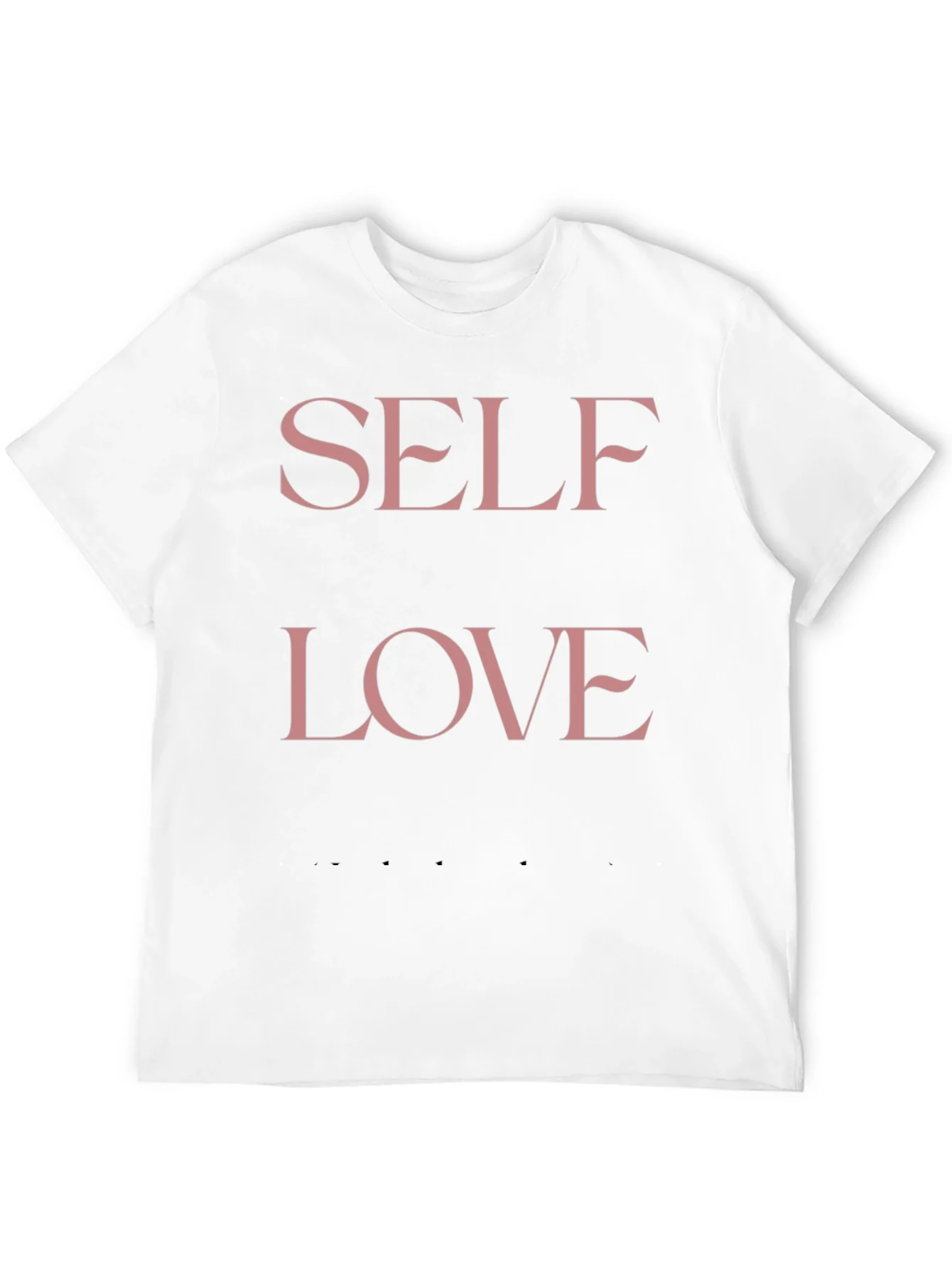 Rebbecca Self Love Graphic Tee - Black T-Shirt