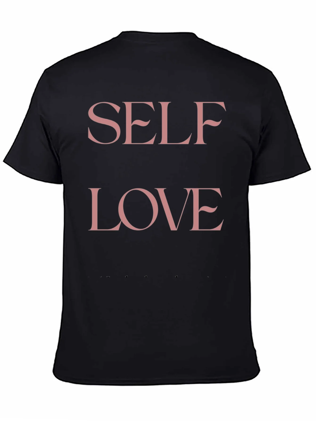 Rebbecca Self Love Graphic Tee - Black T-Shirt