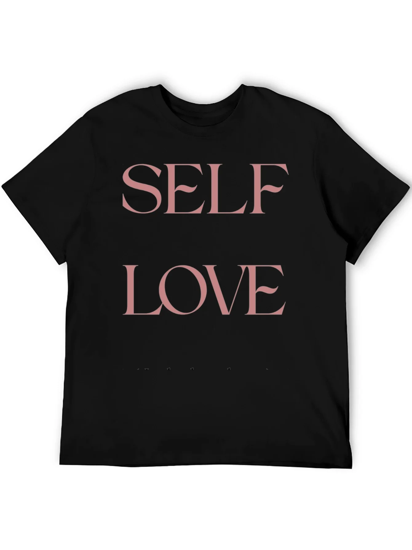 Rebbecca Self Love Graphic Tee - Black T-Shirt