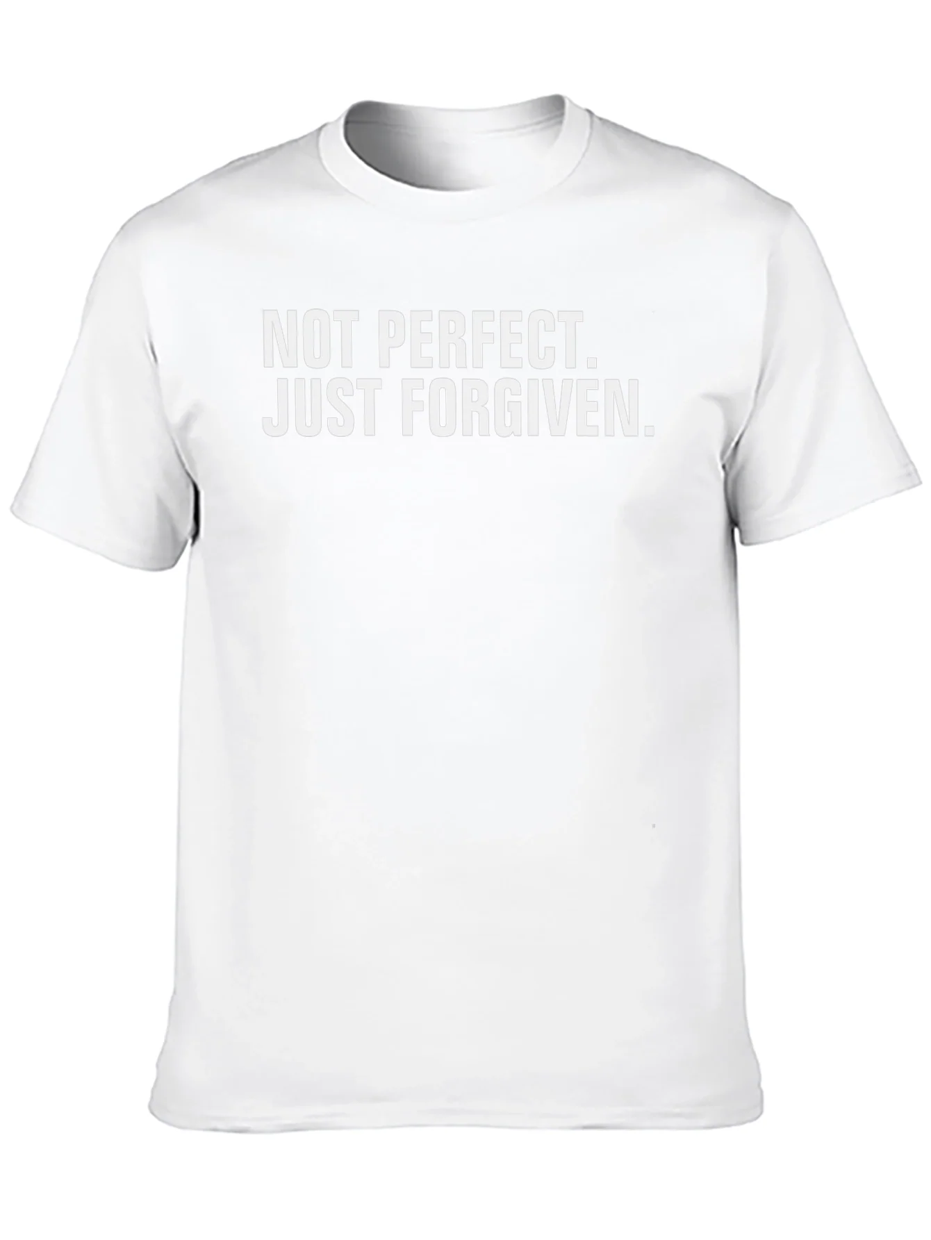 Camiseta Negra: No Perfecto Solo Perdonado