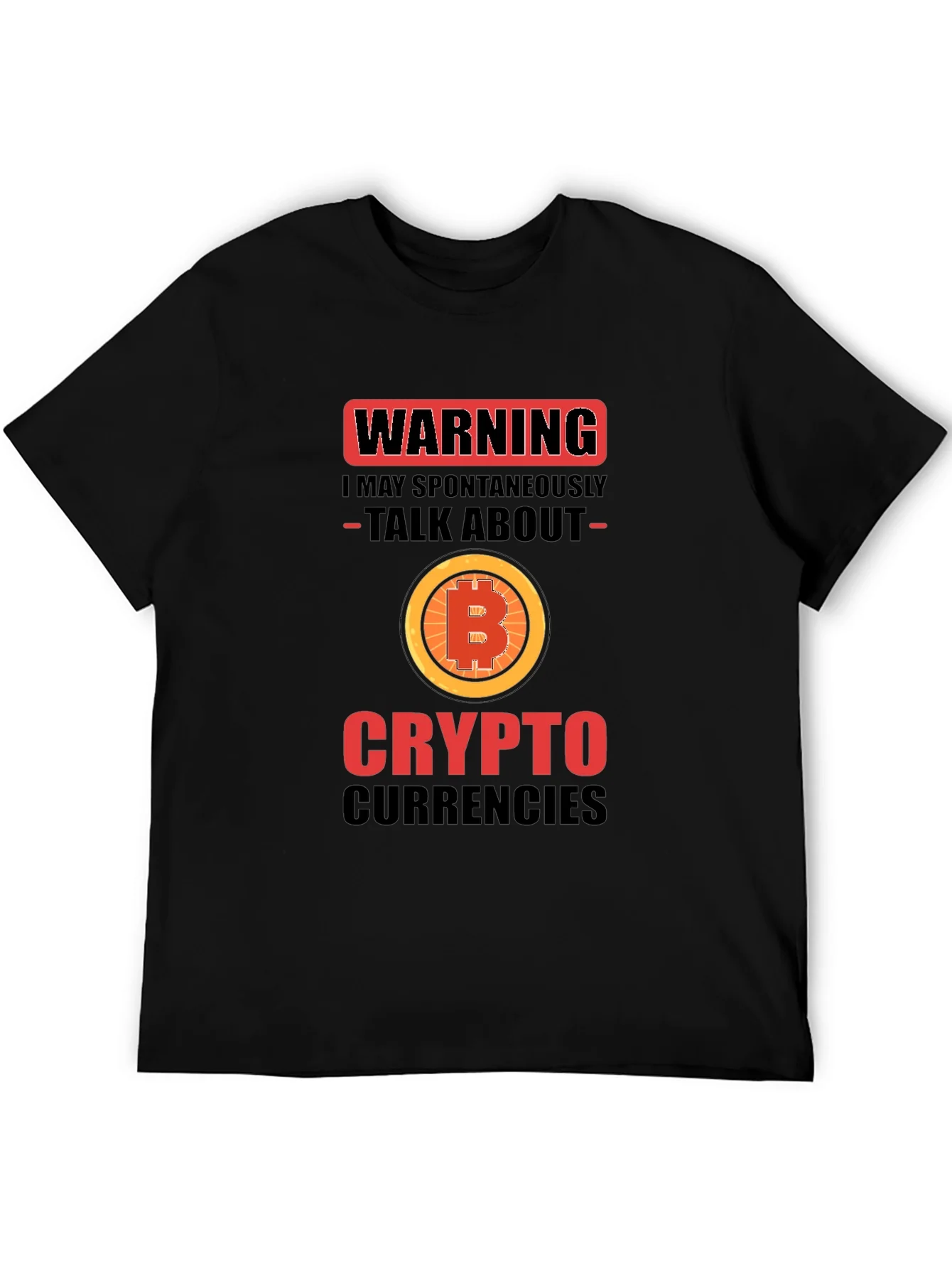Camiseta Crypto Warning Bitcoin