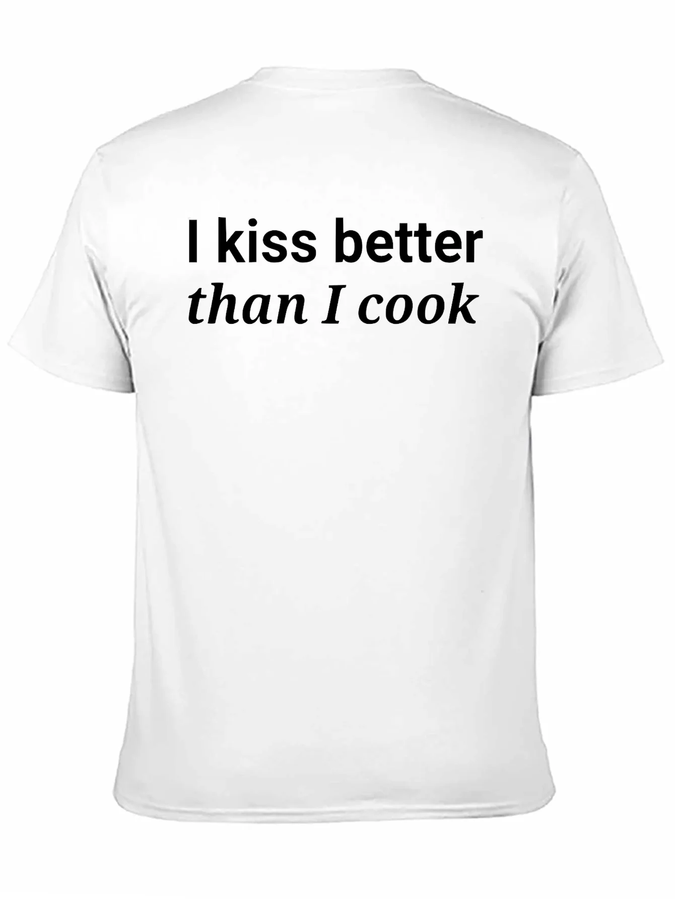 Camiseta Divertida Beso Mejor Que Cocino