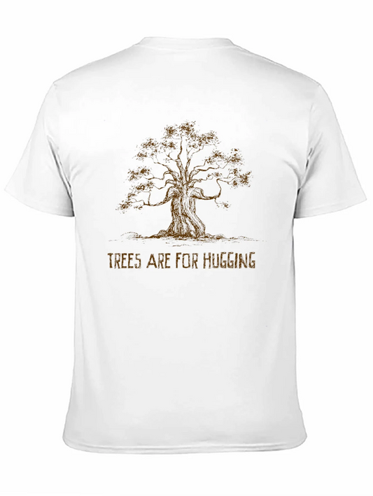 Camiseta Negra ¨¢rboles para Abrazar