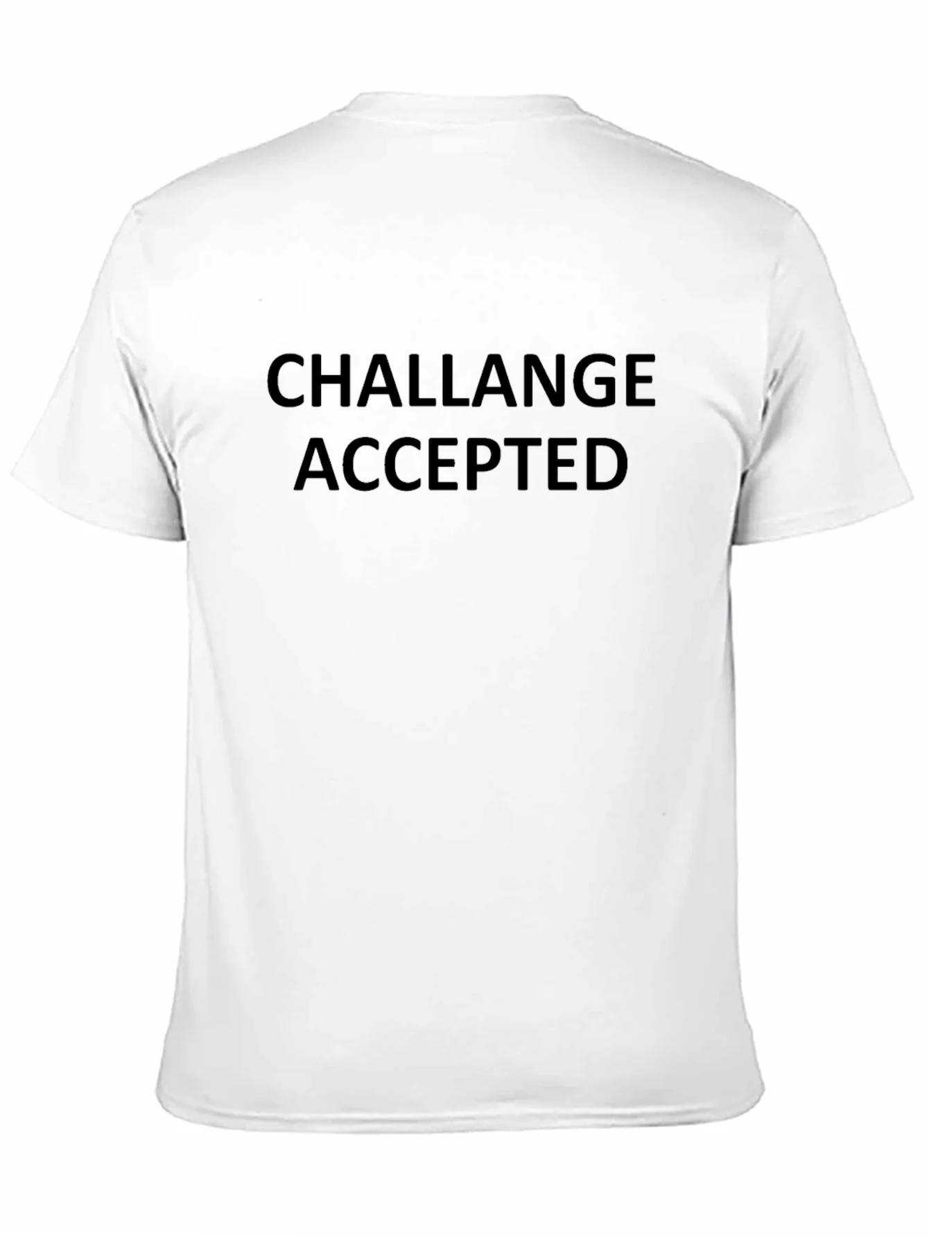Camiseta Negra: Desaf¨ªo Aceptado
