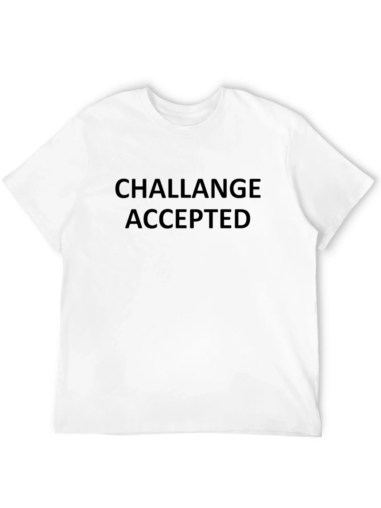 Camiseta Negra: Desaf¨ªo Aceptado