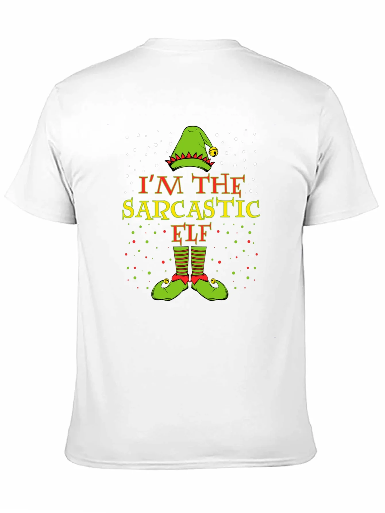 Rebbecca Sarcastic Elf Christmas T-Shirt - Holiday Fun
