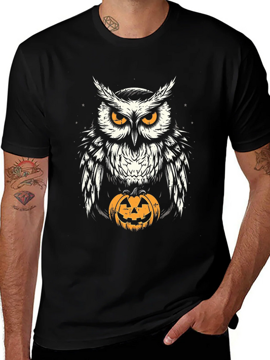 Rebbecca Owl & Pumpkin Halloween T-Shirt