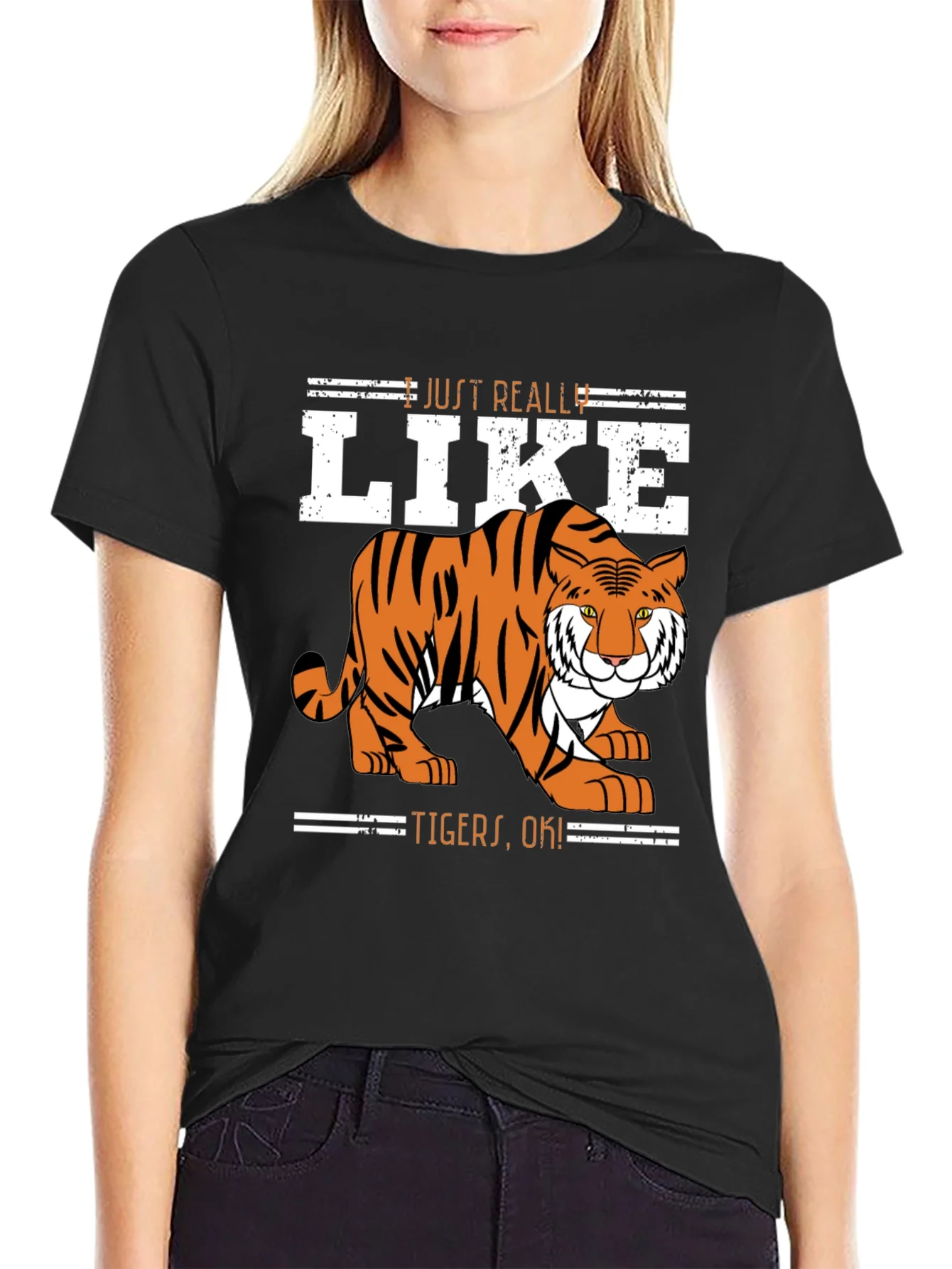 Rebbecca Just Really Like Tigers T-Shirt
