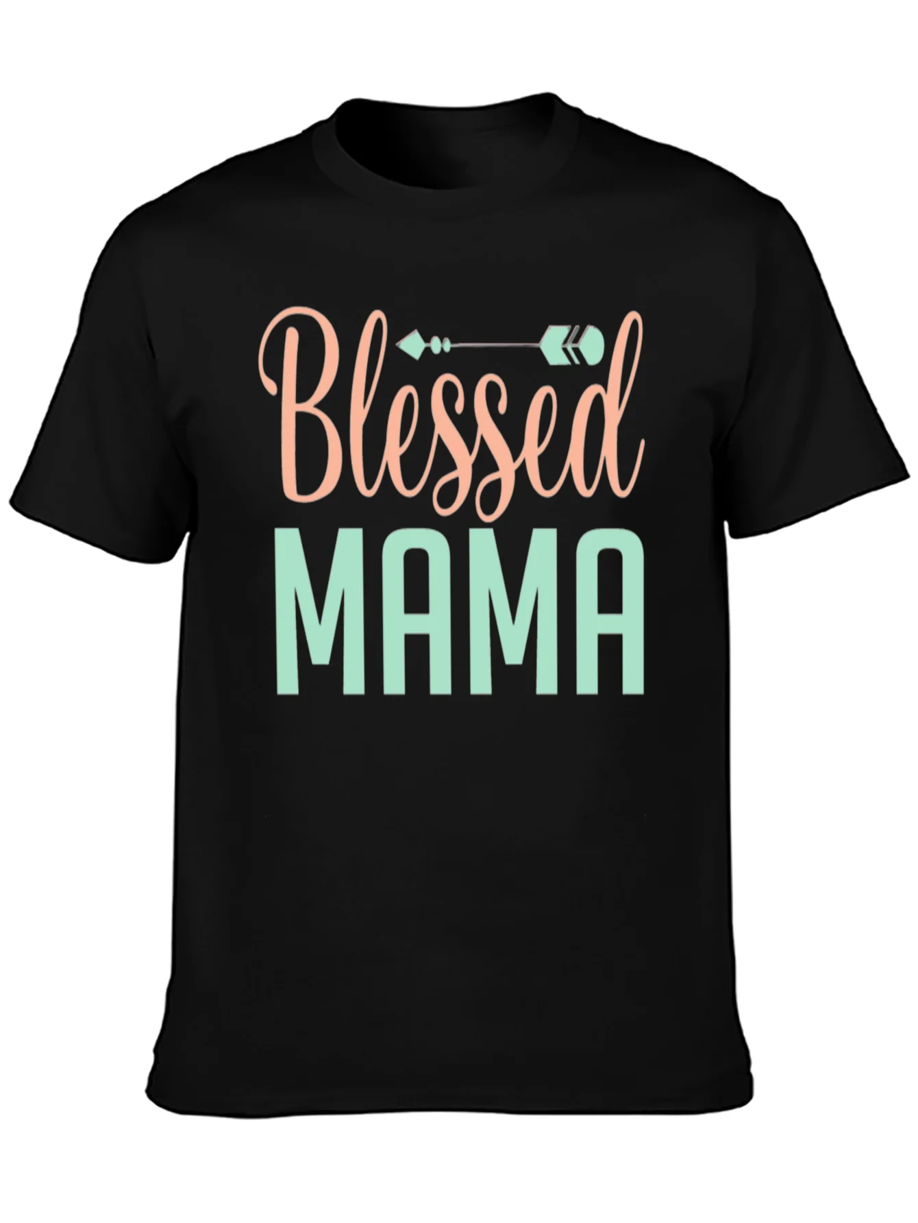 Rebbecca Blessed Mama Graphic T-Shirt - Stylish Comfort
