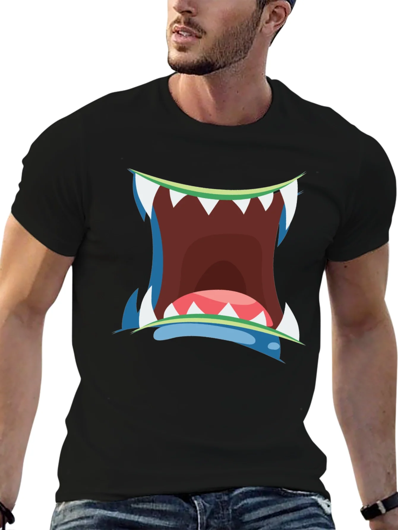 Rebbecca Monster Mouth Graphic T-Shirt