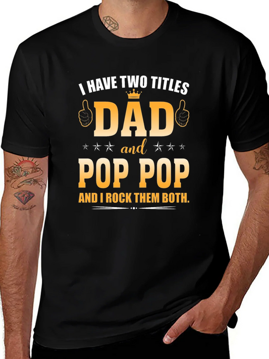 Camiseta para Pap¨¢: Dos T¨ªtulos Geniales