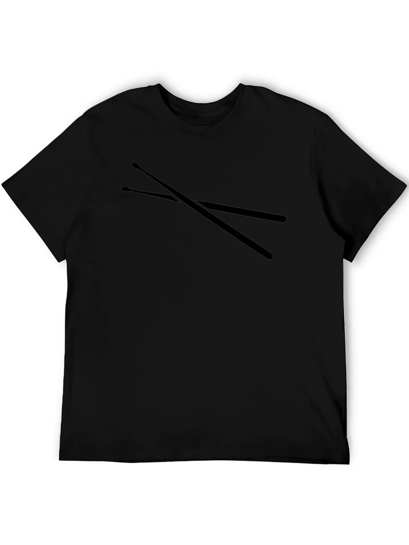 Rebbecca Drumstick Graphic Black T-Shirt