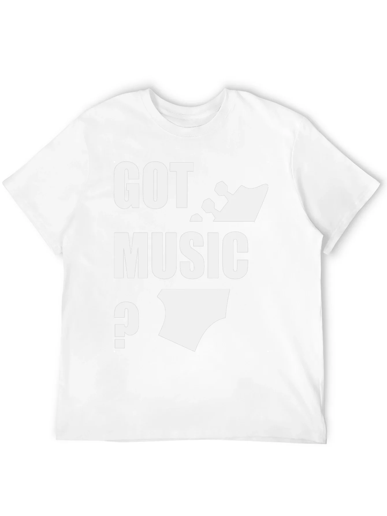 Rebbecca Got Music? Black T-Shirt Graphic Tee
