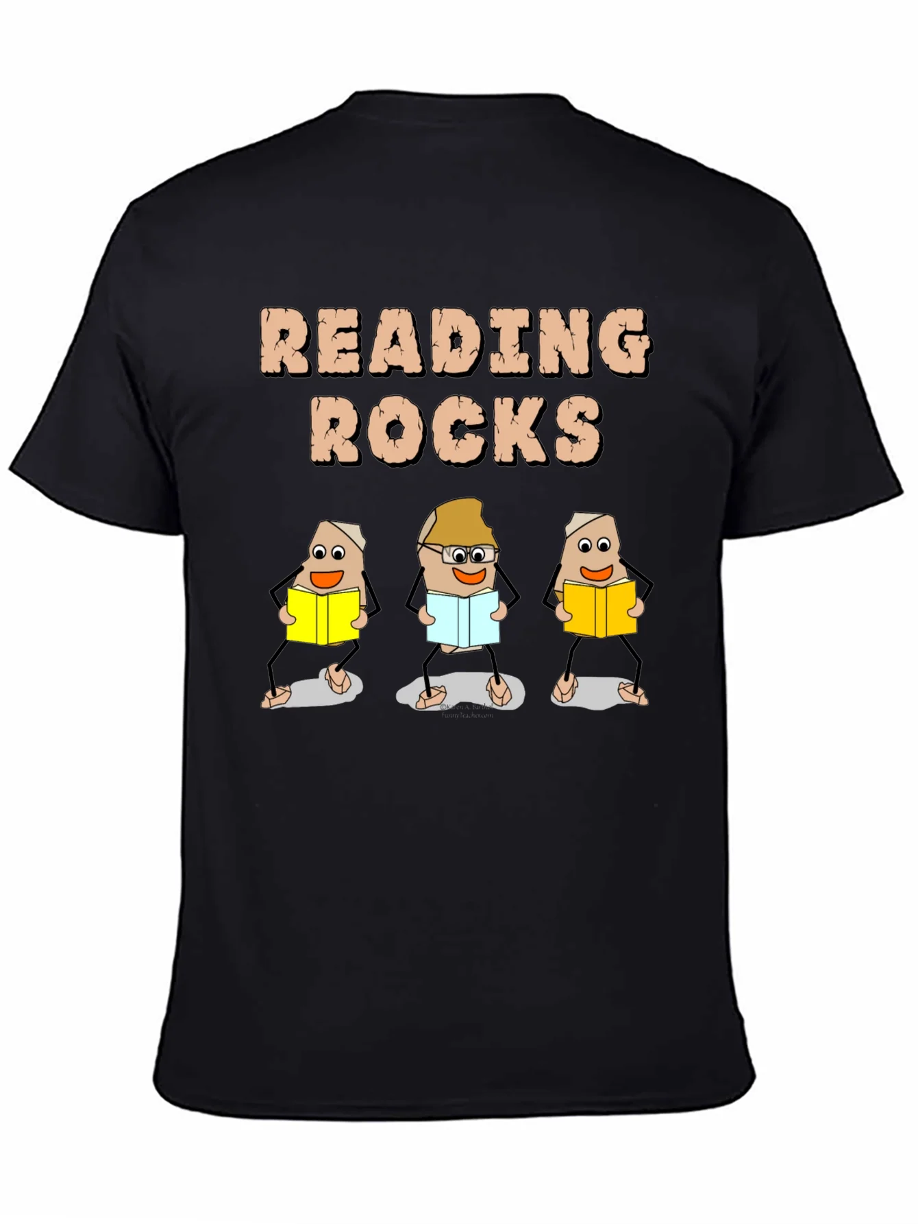 Rebbecca Reading Rocks T-Shirt