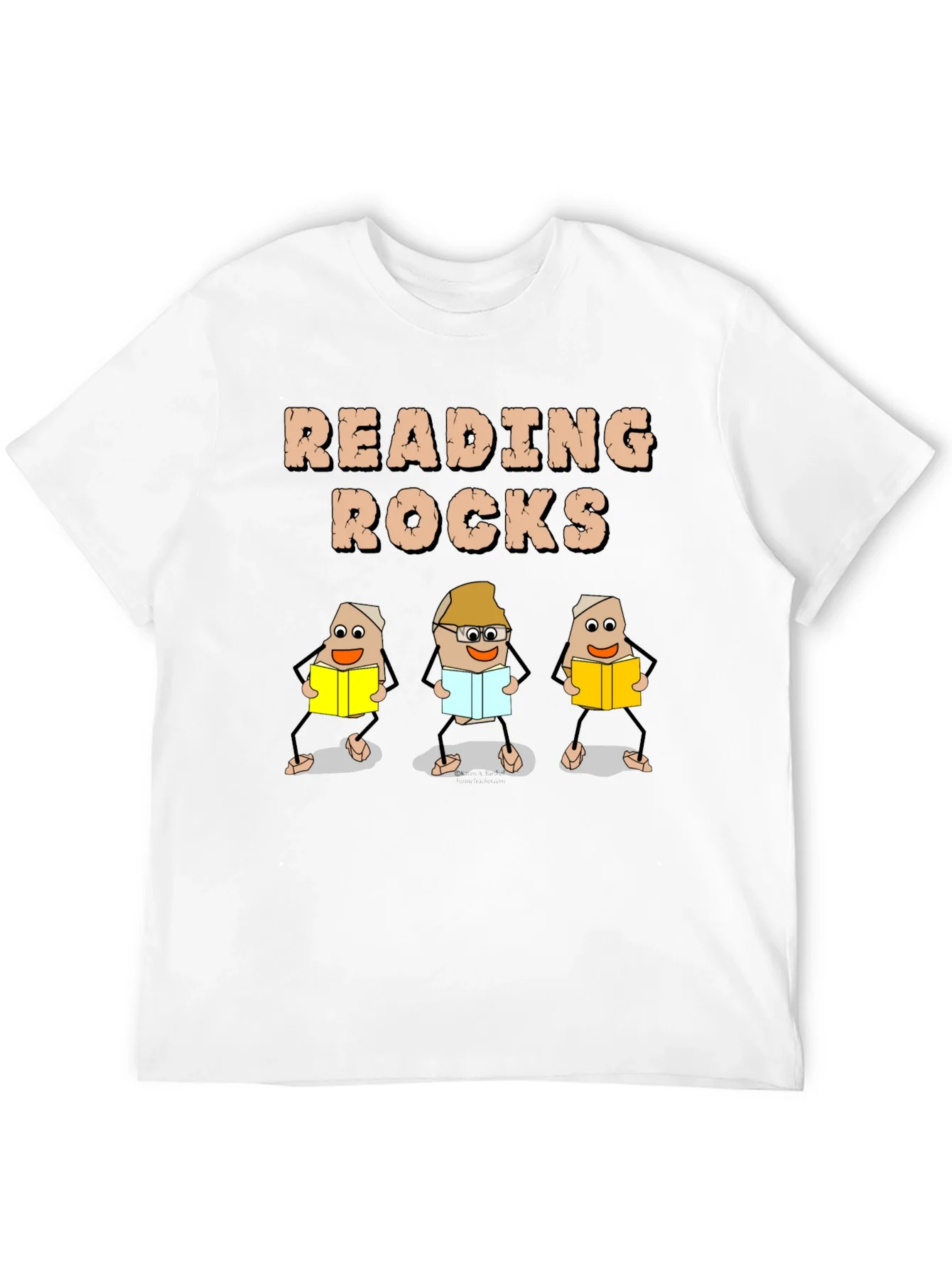 Rebbecca Reading Rocks T-Shirt