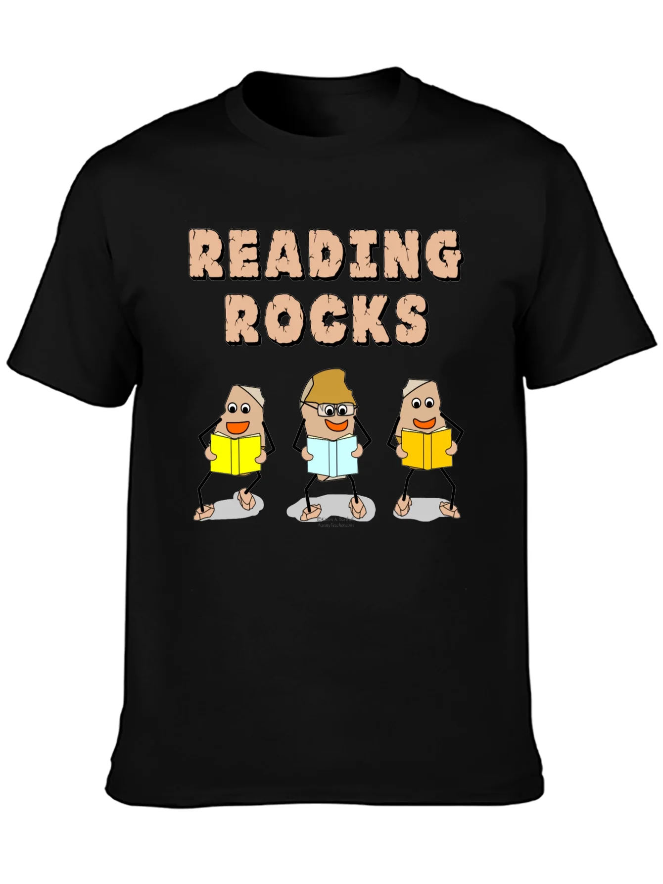 Rebbecca Reading Rocks T-Shirt