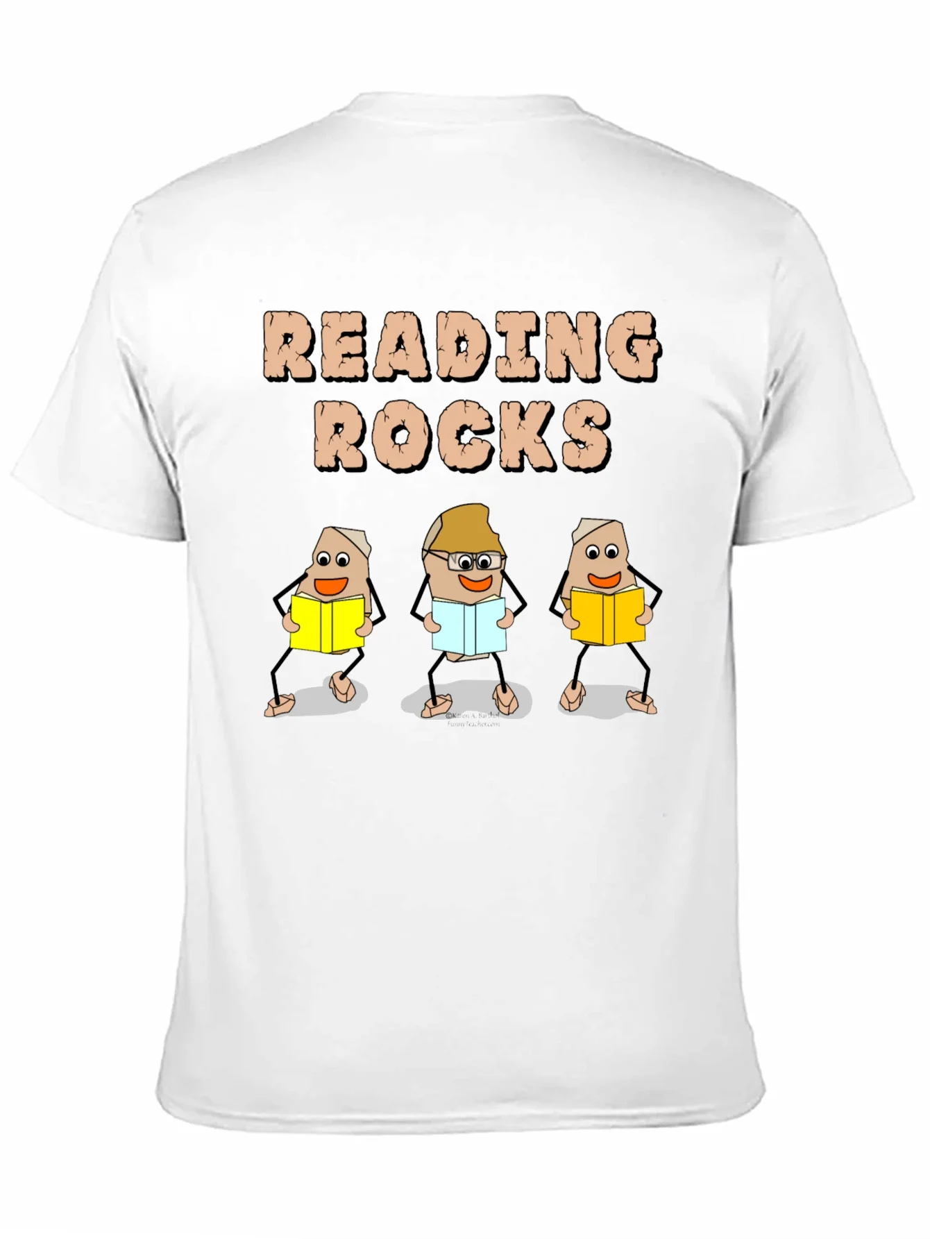 Rebbecca Reading Rocks T-Shirt