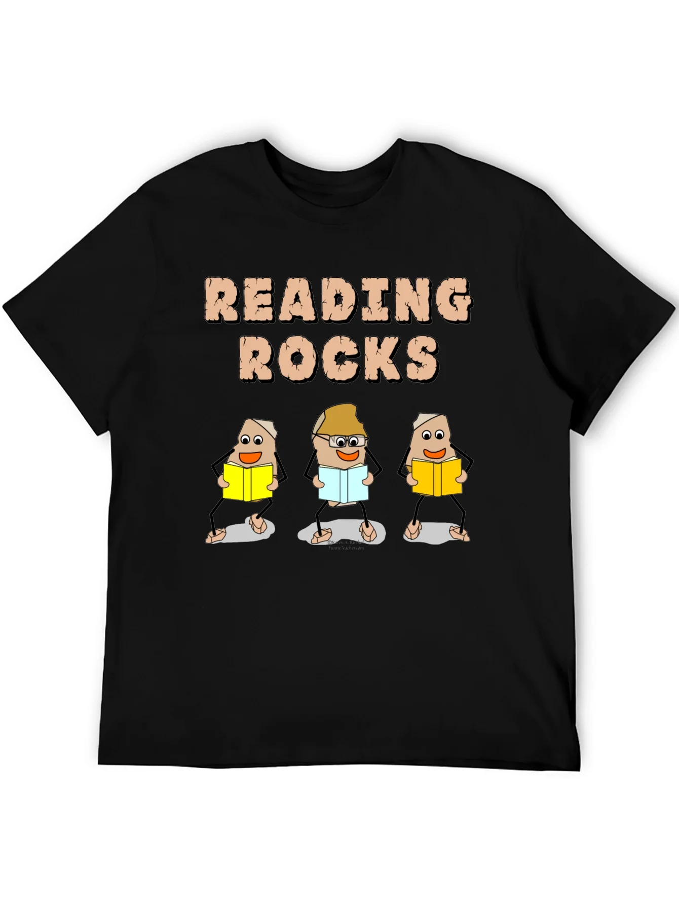 Rebbecca Reading Rocks T-Shirt