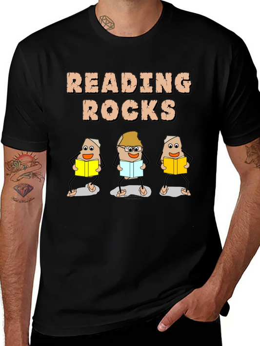 Rebbecca Reading Rocks T-Shirt